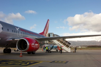 Jet 2 plane at Geneva