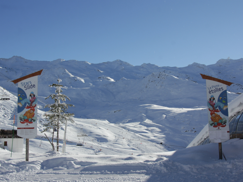 Piste of Stars toboggan run, Val Thorens