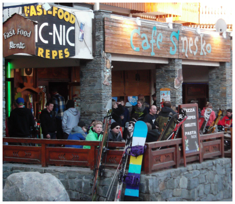 Snesko Danish pub, rue de Gébroulaz, Val Thorens