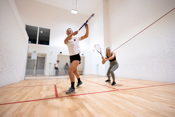 Squash players, Val Thorens Sports Centre
