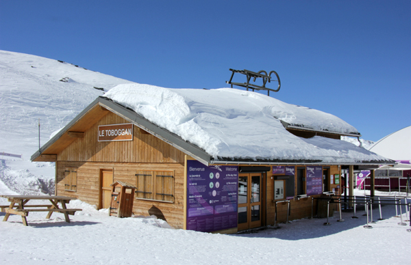 Toboggan hut, Val Thorens