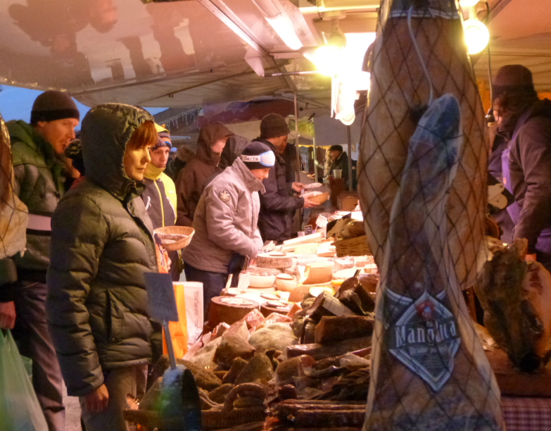 Val Thorens market