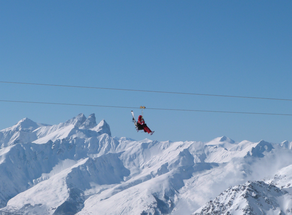 Val Thorens zipwire